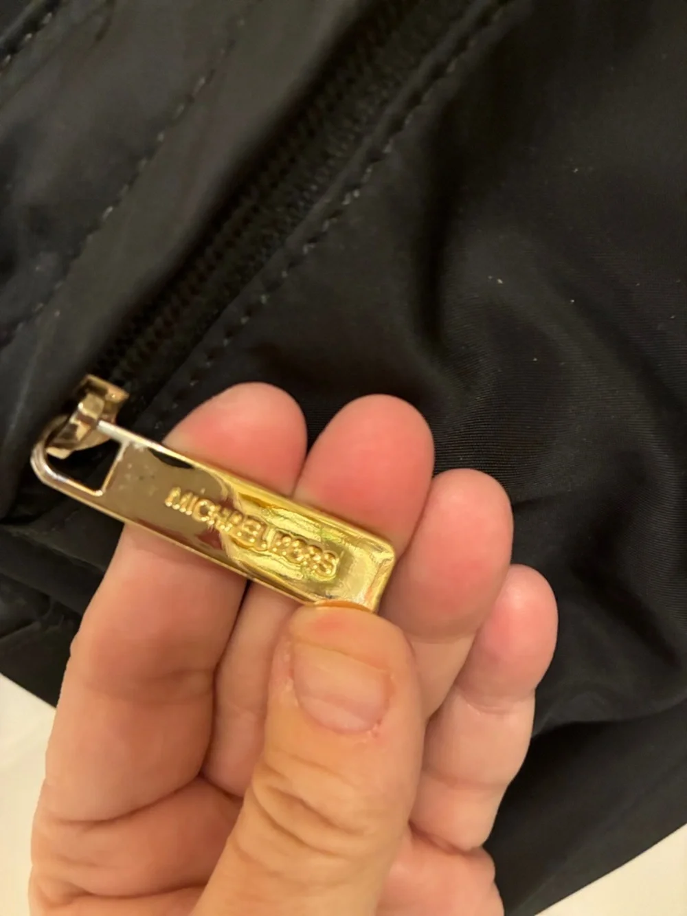 Michael Kors Black‎ Backpack with Gold Hardware